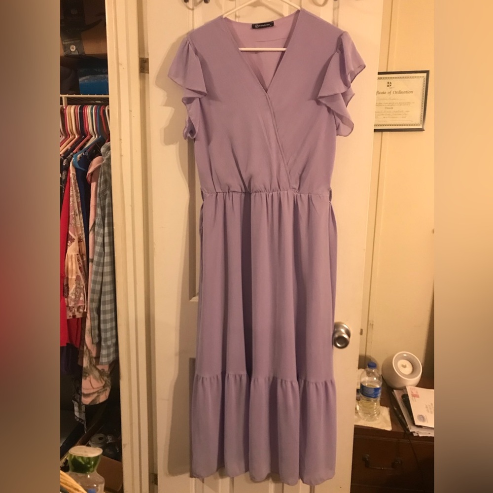 Pretty Garden wrap dress